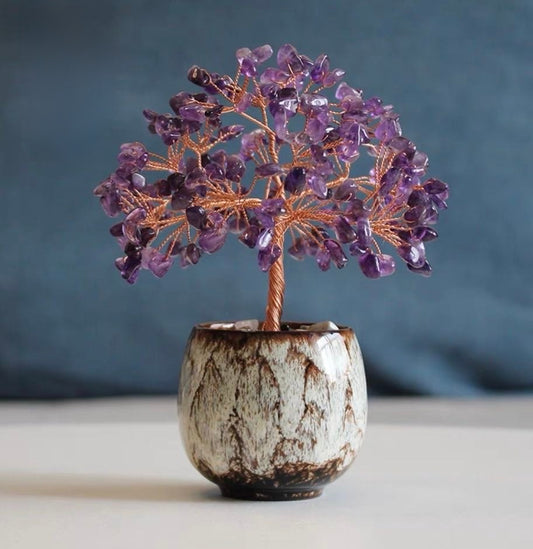 Spiritual Awareness - Amethyst Feng Shui Tree