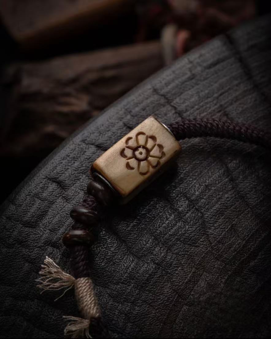 Protective Energy Tibetan Braided  Nomadic Essence  Necklace