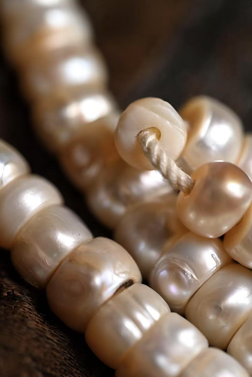 Healing Tibetan 108 Ancient Pearl Necklace(Bracelet)