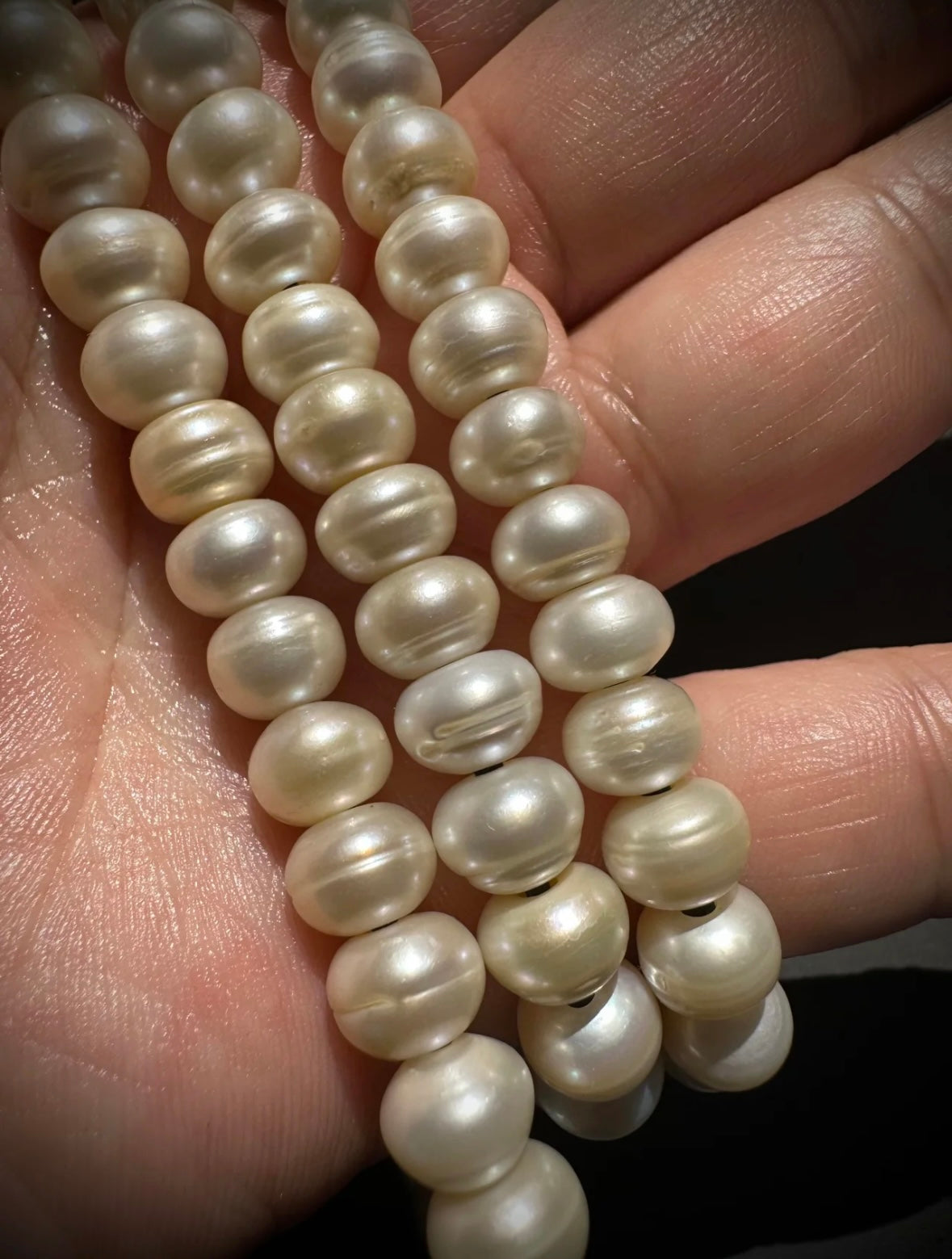 Healing Tibetan 108 ancient pearls Buddha beads Necklace(Bracelet)