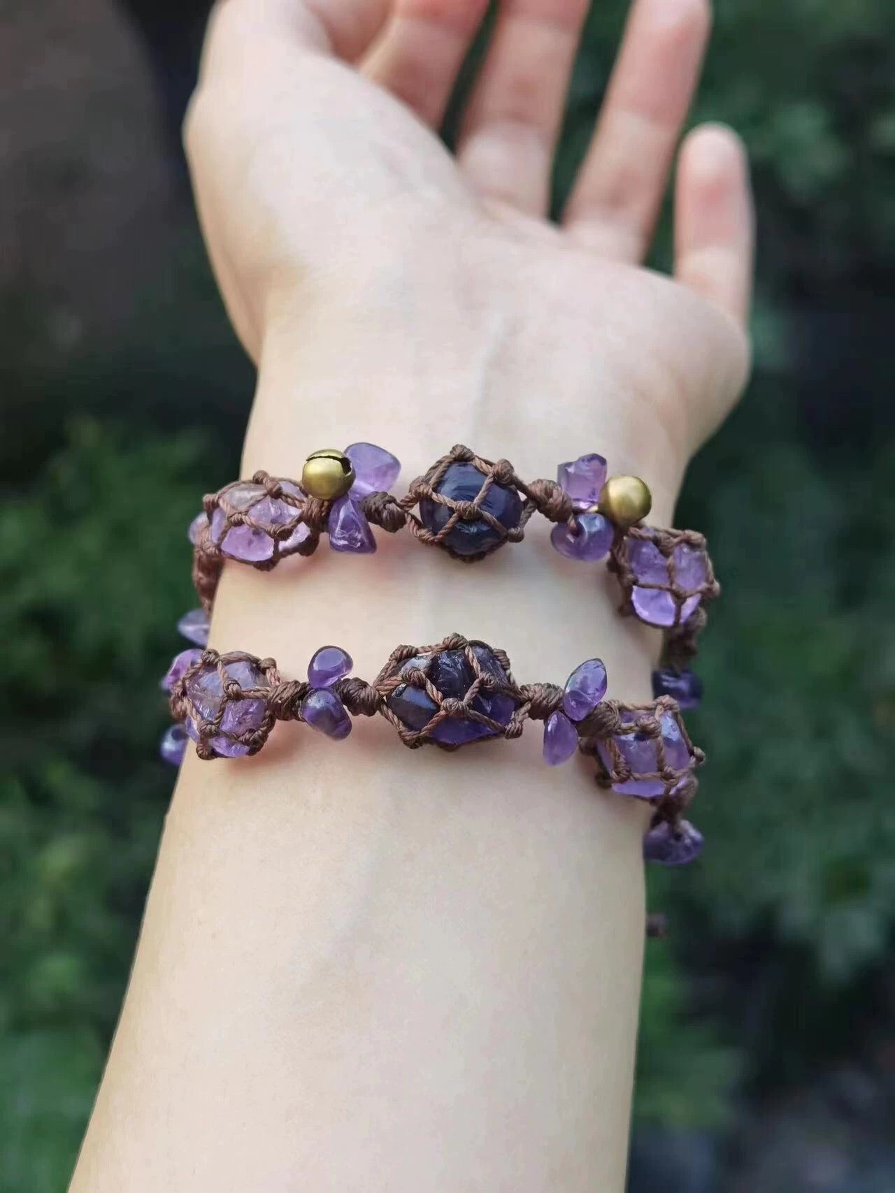 Spiritual Awakening Tibetan Amethyst Bracelet