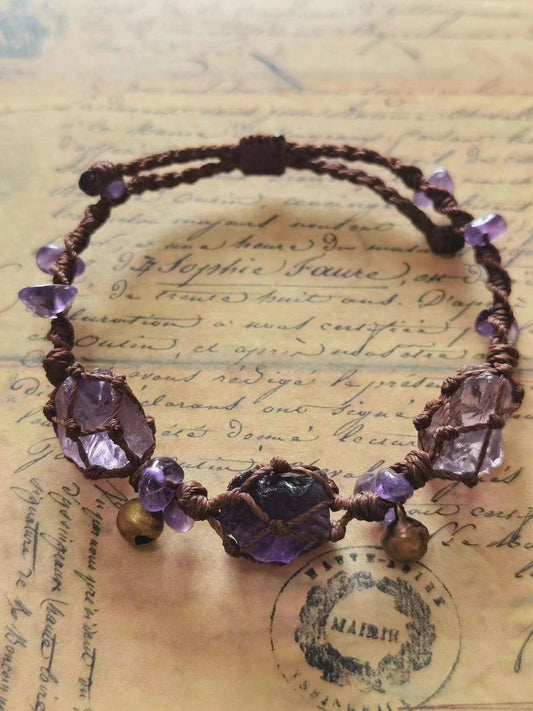 Spiritual Awakening Tibetan Amethyst Bracelet