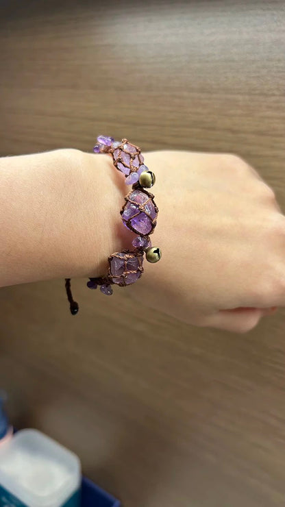 Spiritual Awakening Tibetan Amethyst Bracelet