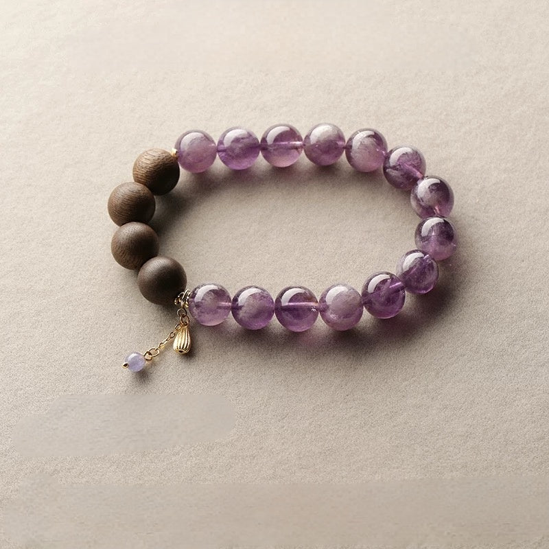 Super Seven Crystal & Agarwood Beads Healing Bracelet