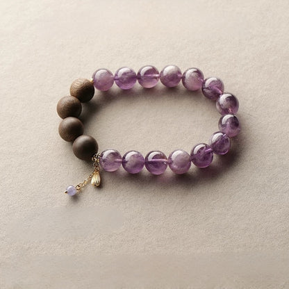 Super Seven Crystal & Agarwood Beads Healing Bracelet
