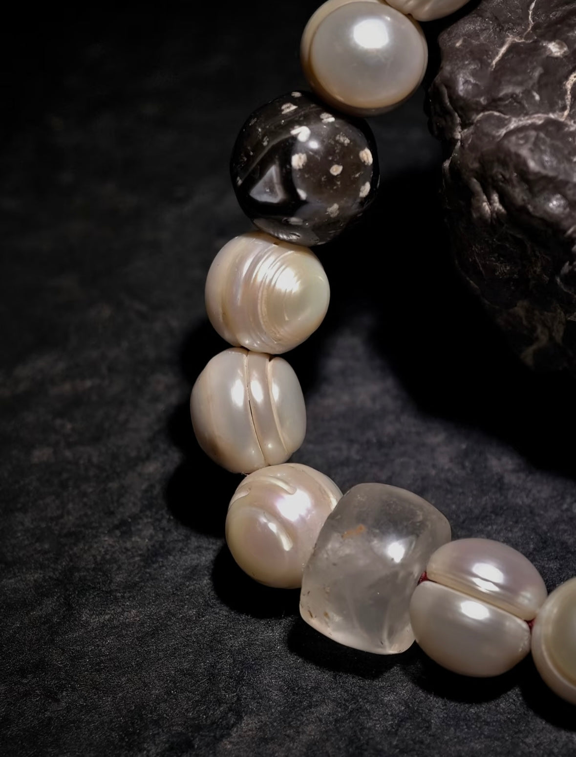 Spiritual & Energy Tibetan handmade antique pearl necklace