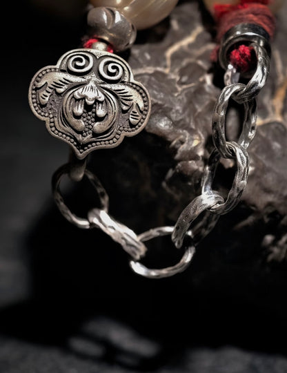 Spiritual & Energy Tibetan handmade antique pearl necklace