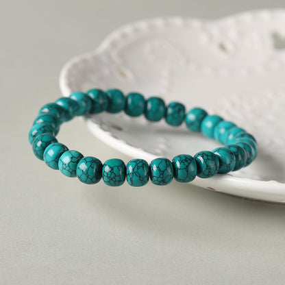 Tibetan Turquoise Bracelet (10mm)