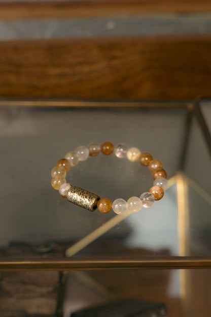 Tibetan Crystal Quartz Bracelet - Pure Mountain Essence