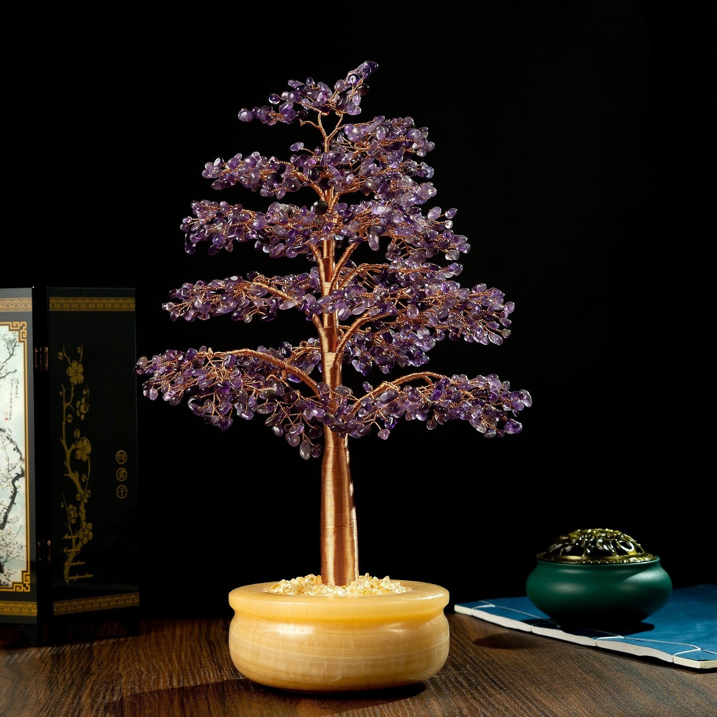 Healing Amethyst Feng Shui Tree