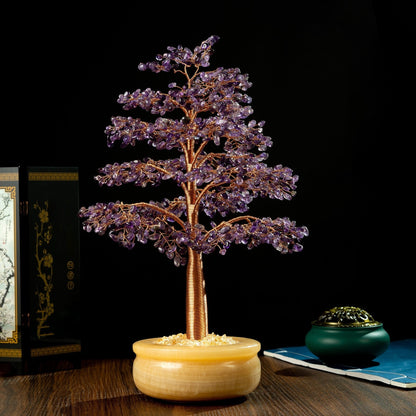 Healing Amethyst Feng Shui Tree