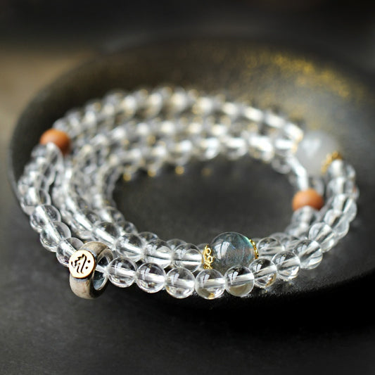 Tibetan Crystal Quartz Bracelet