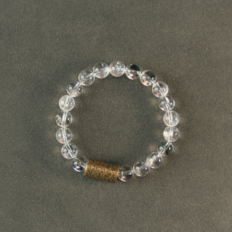 Tibetan Crystal Quartz Bracelet - Pure Mountain Essence