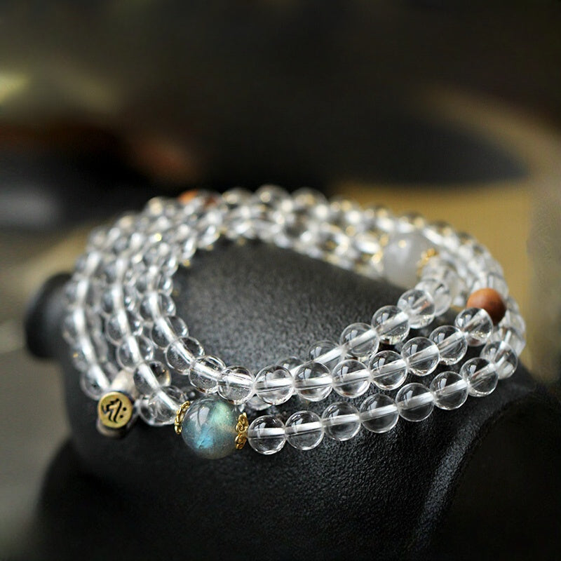 Tibetan Crystal Quartz Bracelet