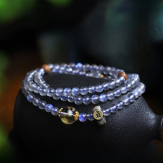 Blue Moonstone Bracelet